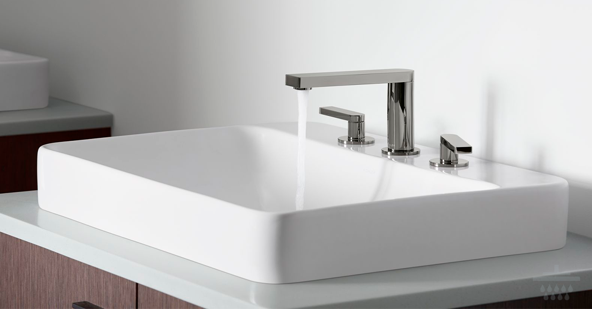 Cuba Vox Kohler 3 Furos Branco Banheiro Kohler Cia du Banho